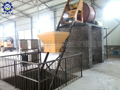 復混肥生產現(xiàn)場