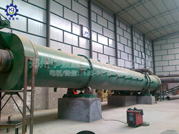 新型有機(jī)肥濕法造?，F(xiàn)場